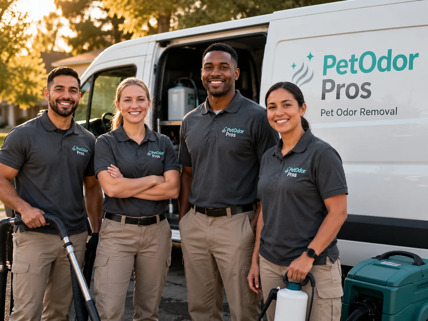 Pet Odor Removal team serving Novato, CA